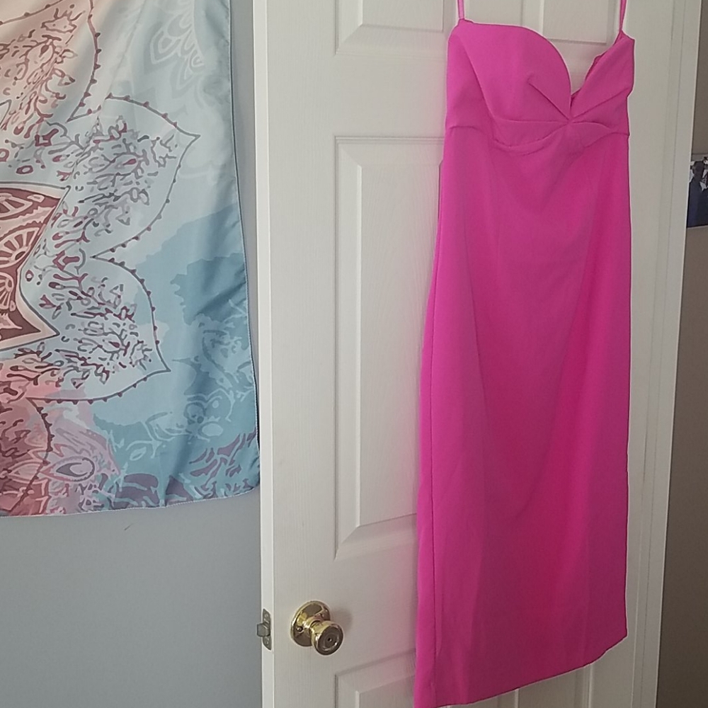Pink dress